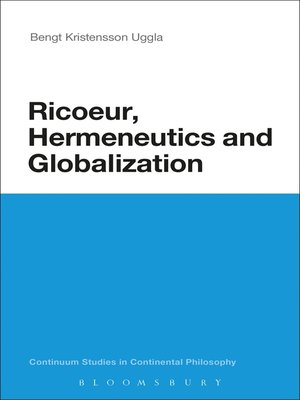cover image of Ricoeur, Hermeneutics, and Globalization